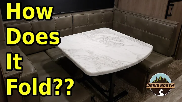 How to Fold a Grand Design Dinette Table Into a Bed | 2400BH 2800BH Imagine RV