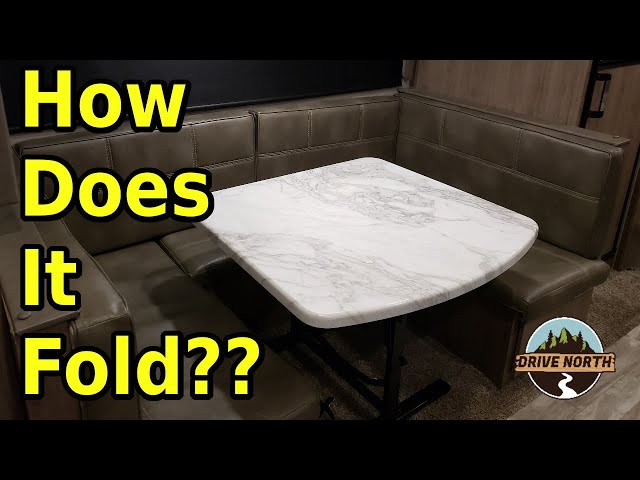 RV Hack: How To Add Support To Your RV Dining Table Bed