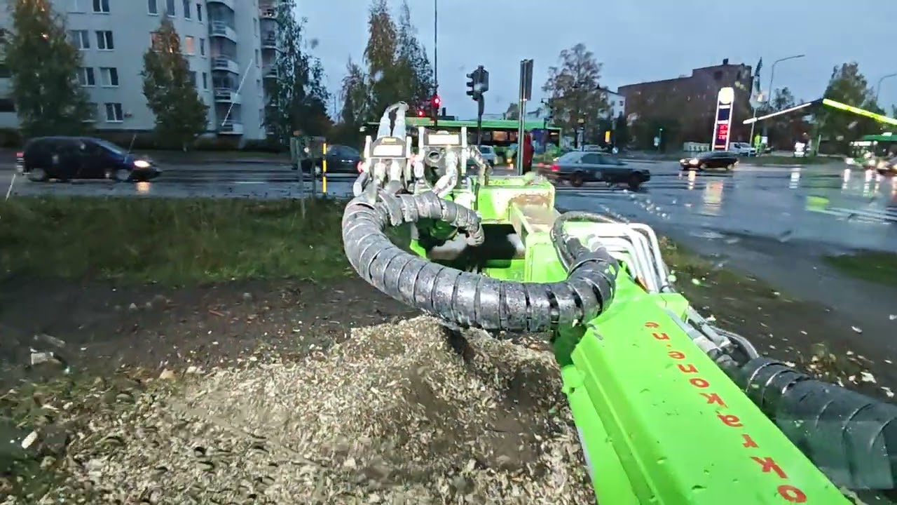 Avant 650i kannon jyrsintää kaupungissa osa 1