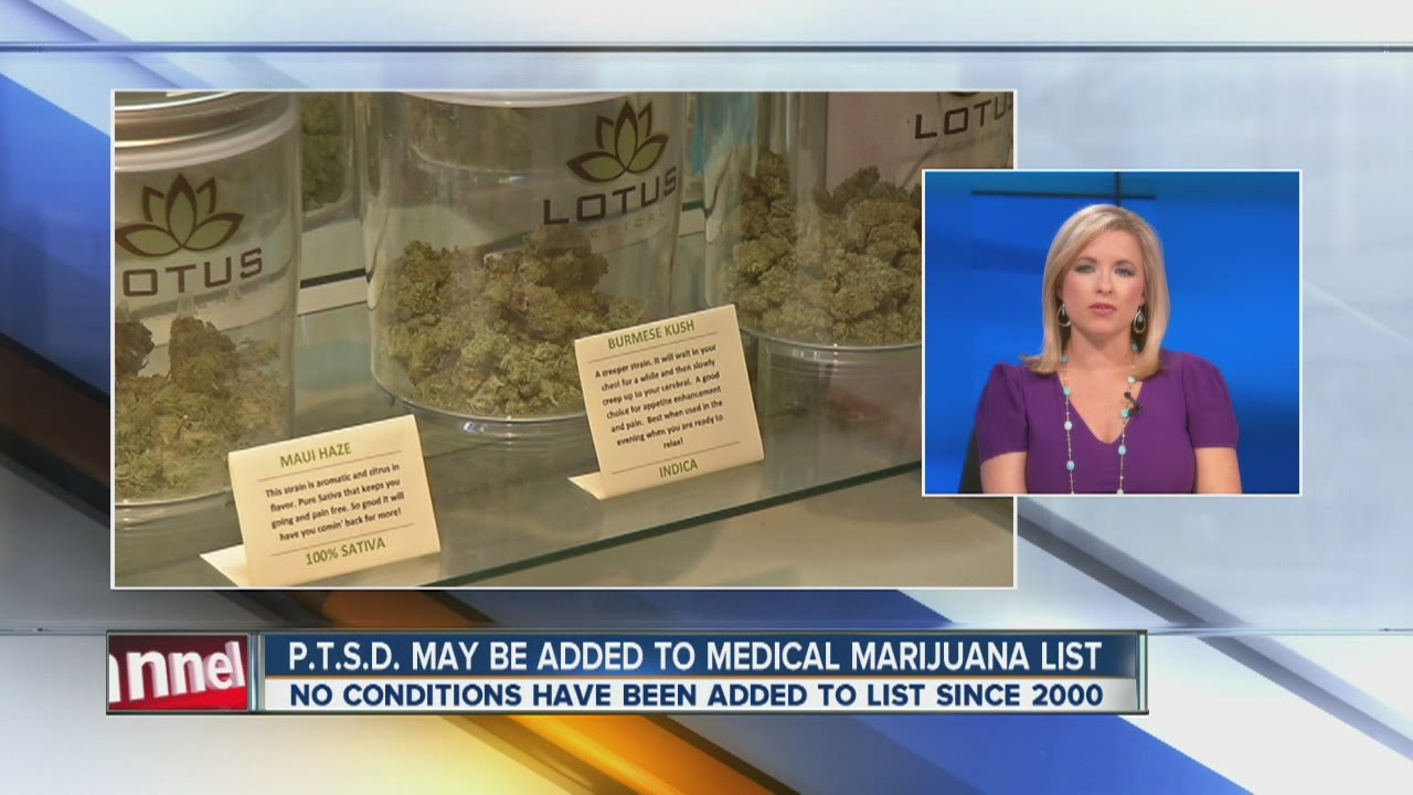 Medical pot may be approved to treat PTSD
