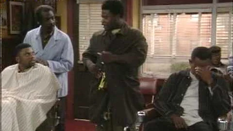 TRACY MORGAN aka HUSTLE MAN -  BARBER SHOP SCENE O...