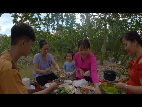 Video Hôm nay kéo lưới Mương vườn nhà được mẻ Cá To, Buổi... - youtube