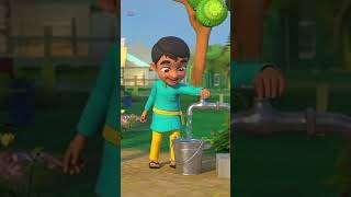 Gaiya Meri Gaiya, गैया मेरी गैया, Bacchon Ka Cartoon gane #shorts #kidsfun #preschool #hindirhymes