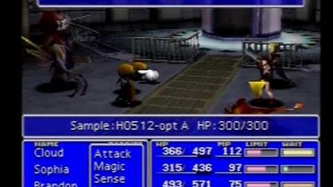 FF7 Custom Music Playthrough Sample HO512