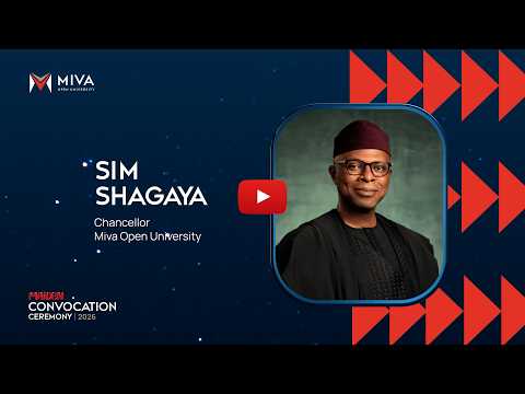 Chancellor's Address | Miva Open University Maiden Convocation 2026
