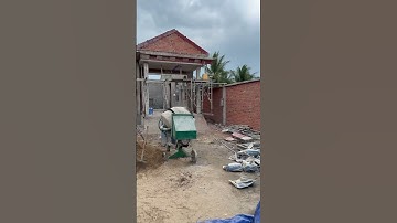 Cập Nhật tiến độ thi công nhà mái Nhật Tân cổ điển tại Bến Tre #nhadep #xaynhatho #batdongsan