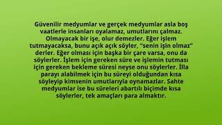 Dolandırıcı Medyum Olcay