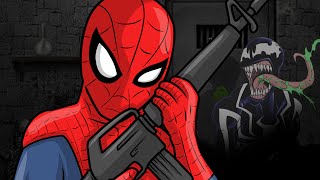Spiderman Vs Venom & Vanoss The Stoner Leader Cod Waw Zombies Funny Moments