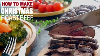 Christmas roast beef tenderloin ...