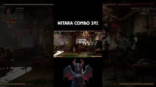 کمبو های نیتارا %39 #mk #mk1 #mortalkombat #nitara #fightinggame #combo #shorts