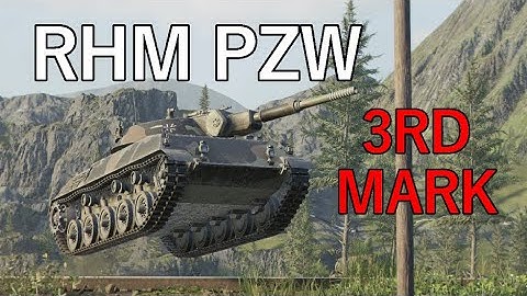 Wot Console - 3rd Mark - Rhm. Pzw.