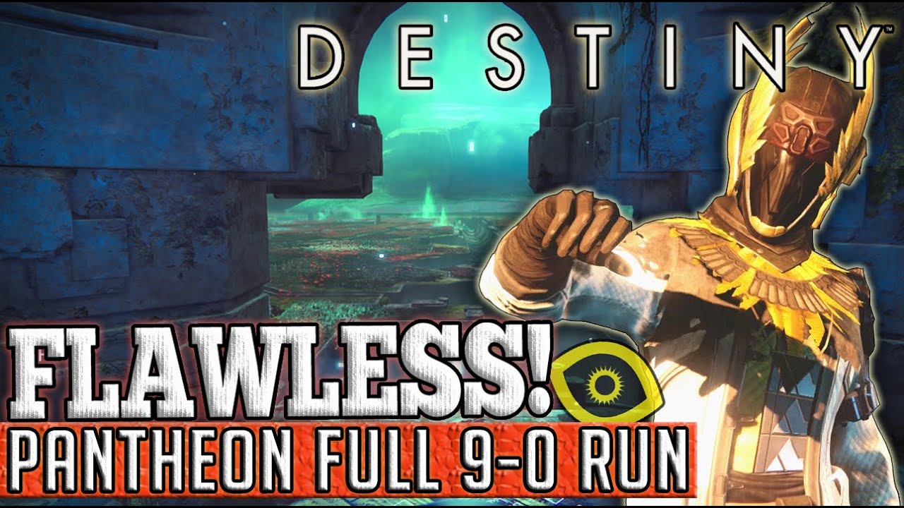 Destiny | Trials of Osiris 'Pantheon' Full Flawless 9-0 Run!