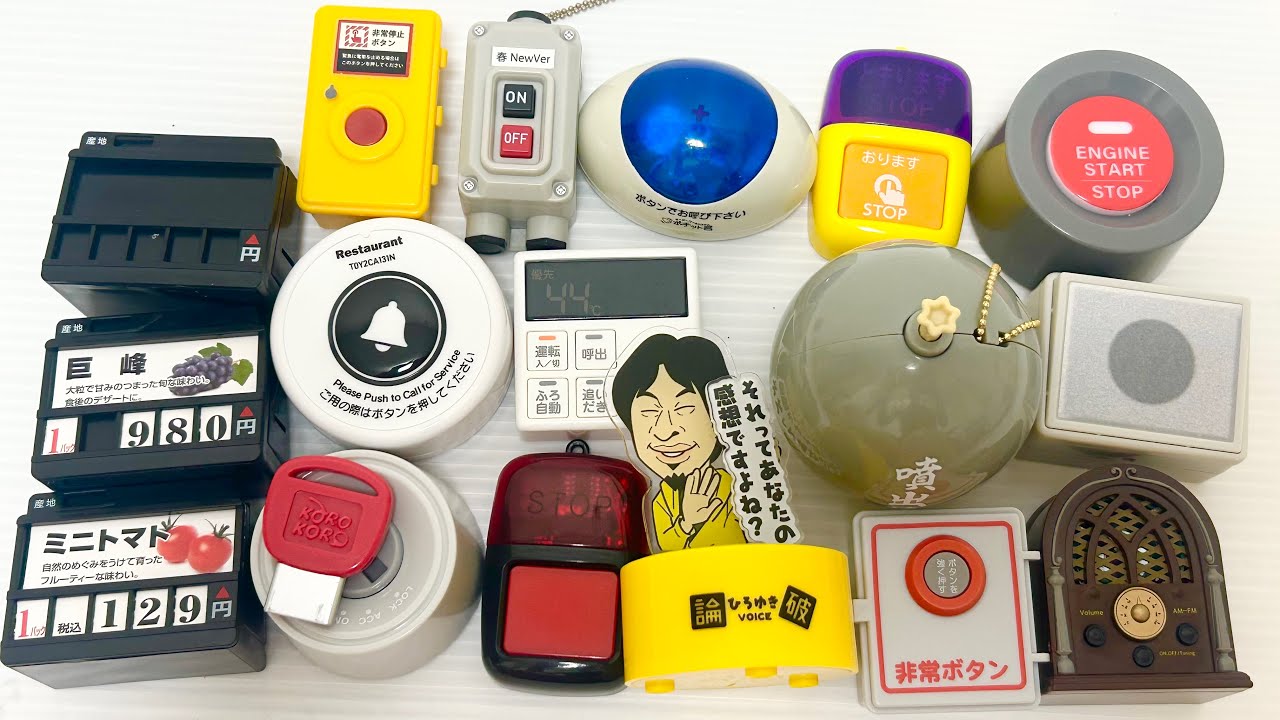 いろんな音が鳴るガチャガチャA gachapon toy that makes a variety of