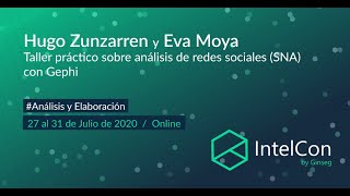 Taller IntelCon Ciberinteligencia - Análisis de redes sociales SNA con Gephi