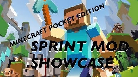 Sprint Mod Showcase- Minecraft Pocket Edition