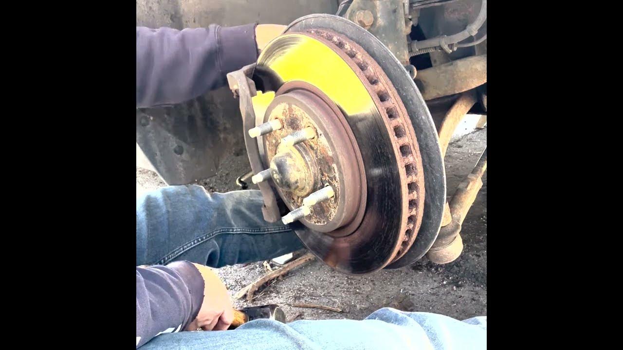 Mustang Brakes with FROZEN caliper FIXED!! YouTube