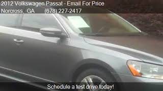 2012 Volkswagen Passat TDI SEL Premium 4dr Sedan 6A for sale