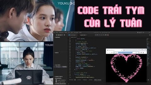 Hướng dẫn tạo CODE TRÁI TYM CỦA THỦ KHOA LÝ TUÂN đang trend trên visual studio code và trên web