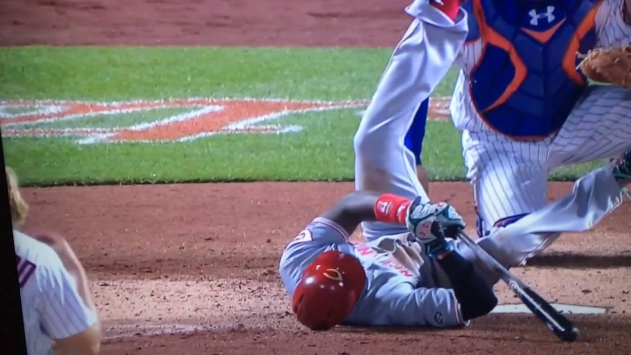 Noah Syndergaard deals "Most Painful (but hilarious) at-bat EVER!
