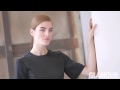 Hilary rhoda shares her fall fashion favorites during a glamour magazine shoot