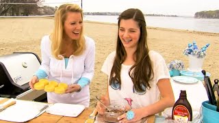 Sandra Lee - Grilled Smores Cake