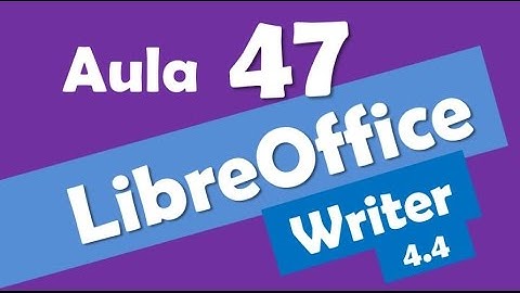 LibreOffice Writer Concursos # 47 - Informática - Versão 4.4 - Editor de Texto