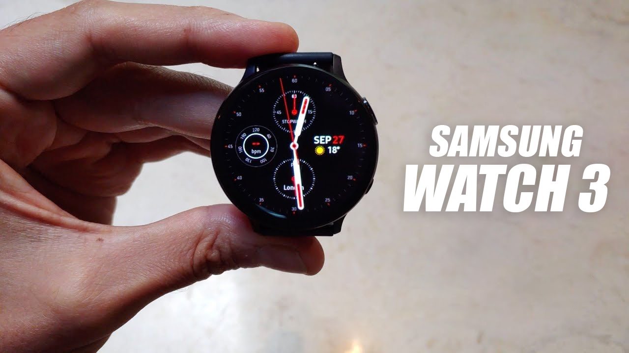 Galaxy Watch 3 - HANDS ON VIDEO (EXCLUSIVE)