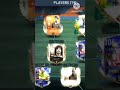 My possible icon squad viral football icon shorts cards