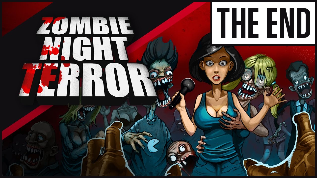 Игра зомби ночь. Эйприл Фокс Zombie Night Terror. Zombie Night Terror зомби персонажи.