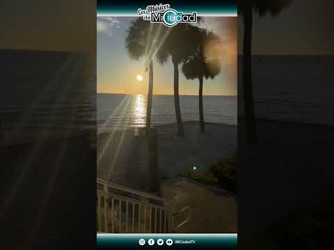 #shorts 🇺🇸 Part-3 Sunset Tampa Bay & relaxing sea sound - Florida