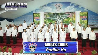 Video thumbnail of "JMCIM | Purihin Ka | Adults Choir | November 21, 2021"