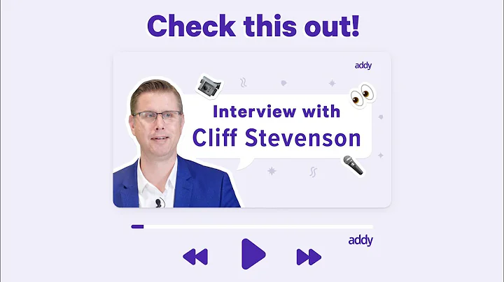 The addy Podcast Welcomes Cliff Stevenson Past Cha...