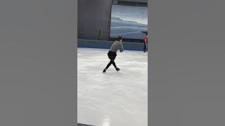 Quad Lutz performed by Beres Clements