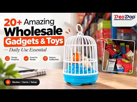 5-Minute DeoDap Warehouse Challenge! | 20+ Amazing Wholesale Gadgets & Toys