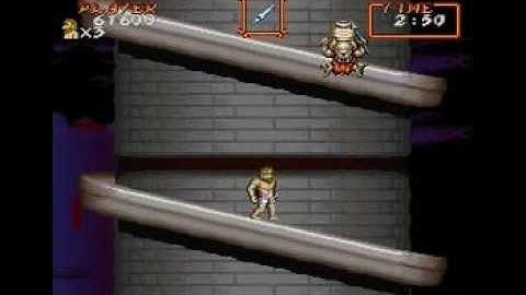 Super Ghouls and ghosts stage 3-2