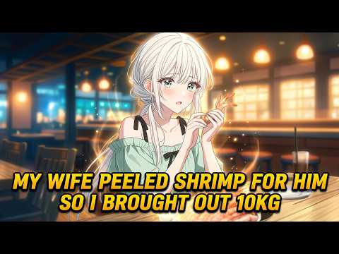 My wife peeled shrimp for him in front of me, so I brought out 10 kilos | Full Set