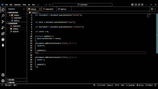 "JavaScript Counter App Tutorial | Build a Simple Increment Button Step-by-Step"