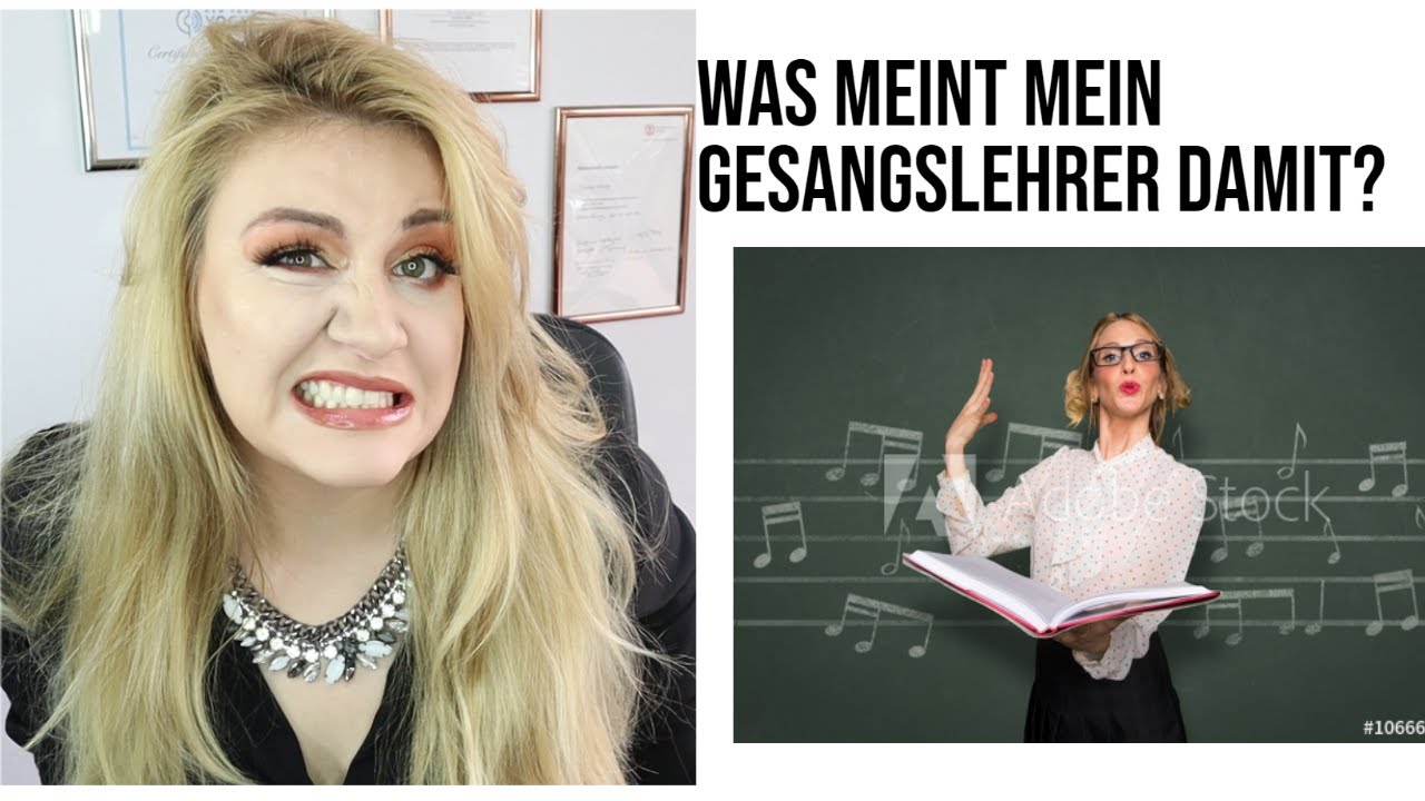 Dumme Gesangtipps die nix bringen? Ich  kläre auf! Singen Lernen mit Vocal Coach Tania
