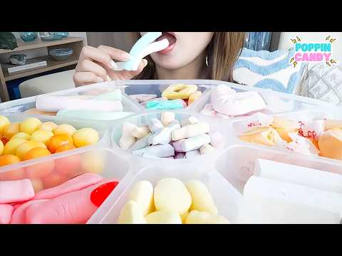 【ASMR】この食感、日本にまだ存在しない【EATINGSOUNDS/咀嚼音】POPPIN CANDY PLATTER