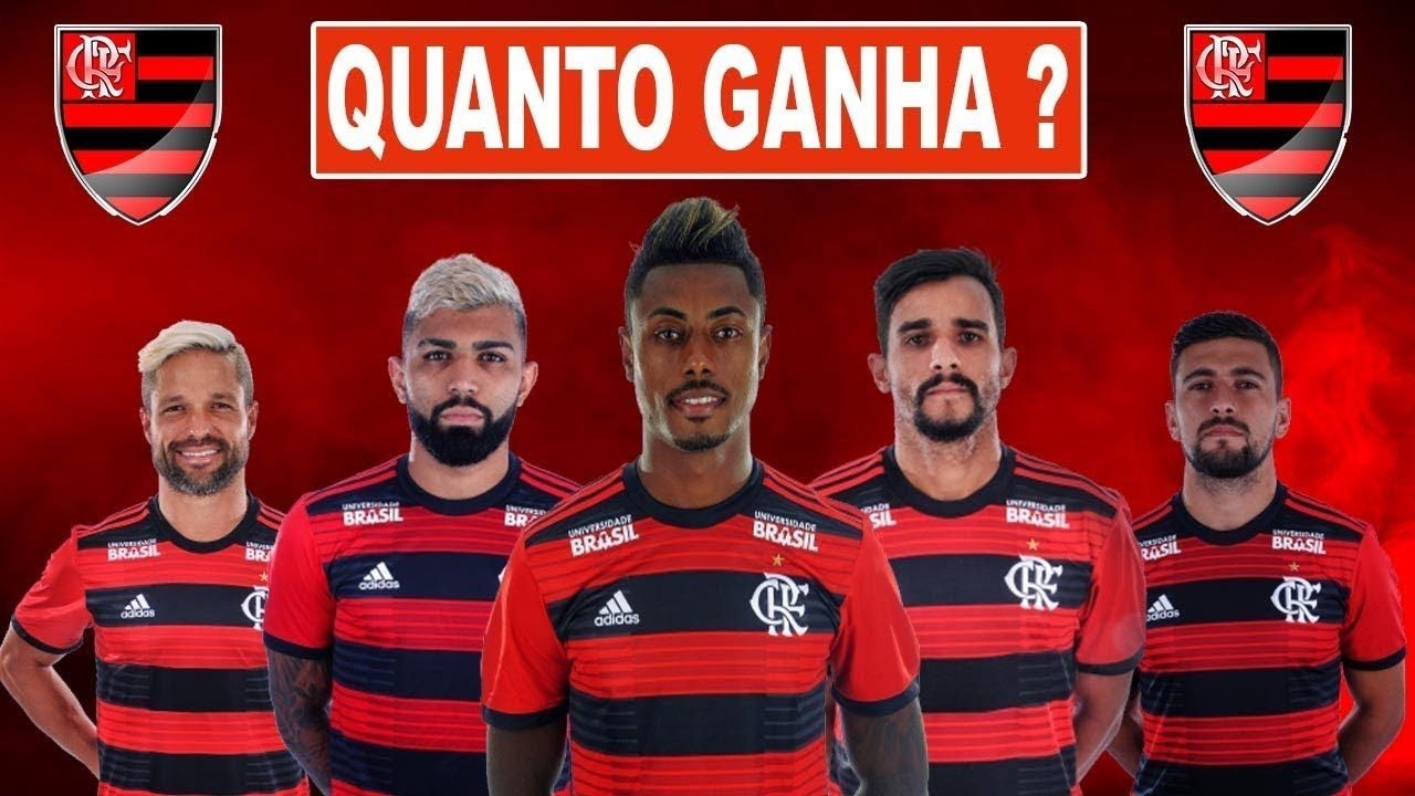 SALÁRIO DOS JOGADORES DO FLAMENGO 2020! YouTube SALÁRIO DOS JOGADORES DO FLAMENGO 2020! YouTube
