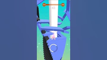 STACK BALL GAMEPLAY COMPLETE ONE LEVEL IN ONE VIDEO #youtube #gaming #stackball #shorts