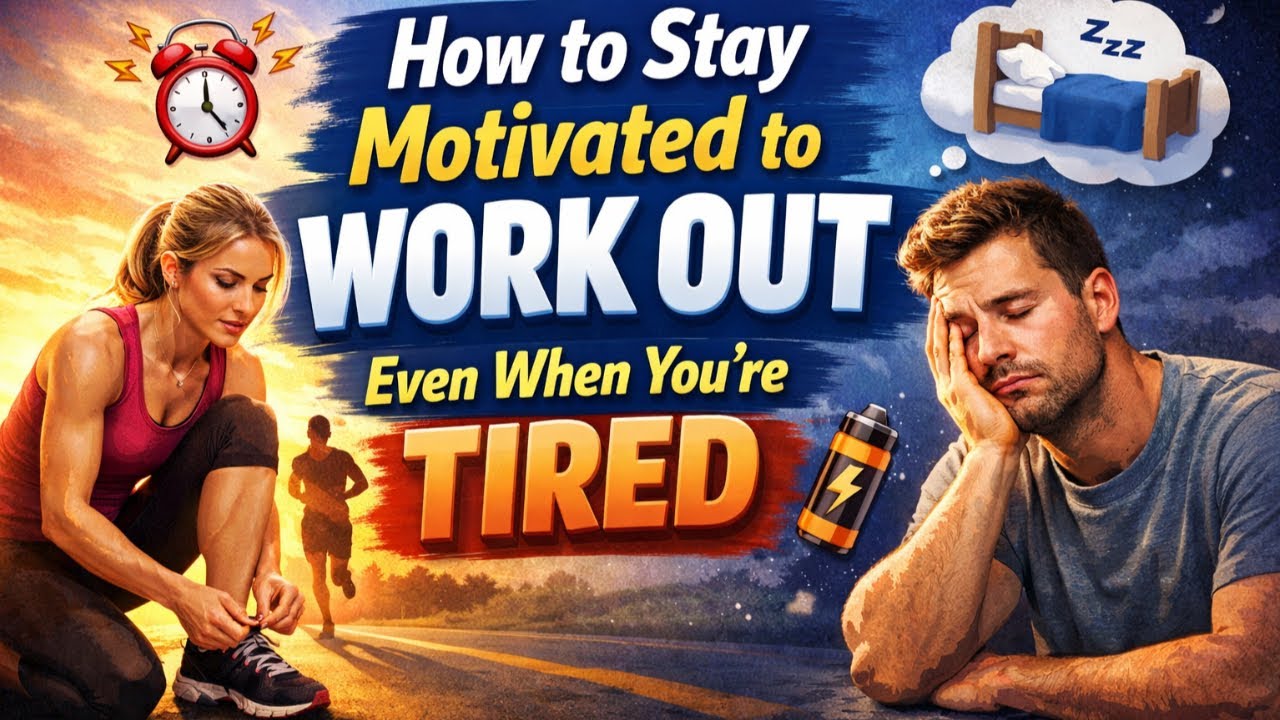 How to Stay Motivated to Work Out – Even When You are Tired