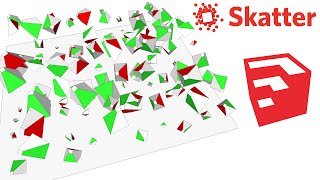 How To Use Skatter Plugin In Sketchup  Part 5