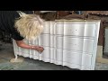 How to chalk paint furniture easy