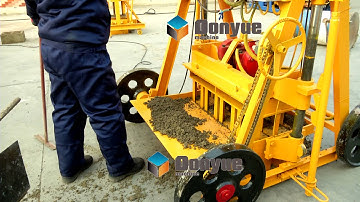 New products Egg laying  concrete block making machine price qt40 3b