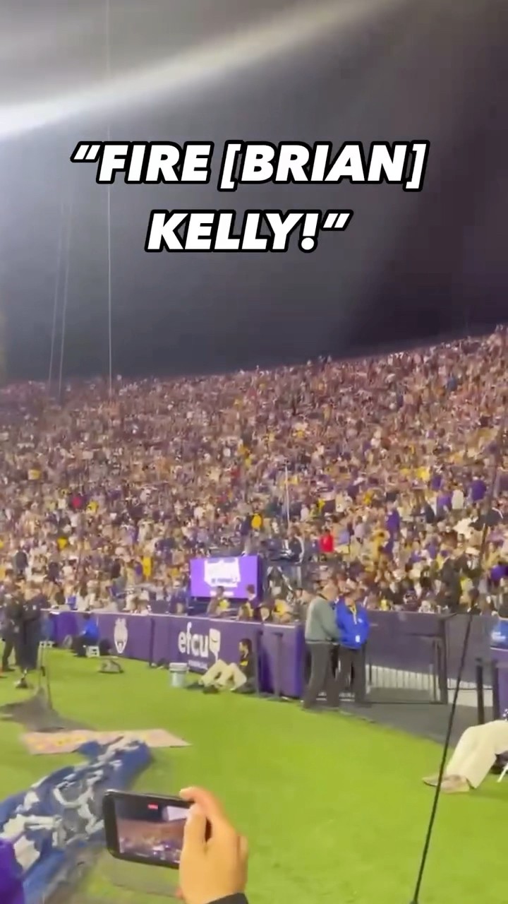 Fire Brian Kelly chants in Death Valley ? #lsufootball