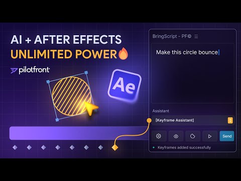 Keyframing Is Over. BringScript Automates After Effects Like Magic