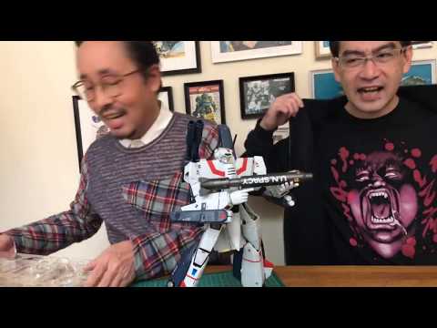 「爆玩具」Bandai 超時空要塞 Macross DX Chogokin VF-1 Movie Ed. Strike / Super Parts Set TOYSTV Unbox