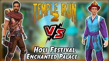Rahi Raaja VS Sunyu Han Healer Holi Festival Temple Run 2