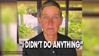 Ellen Exposed For Lying In Apology Video